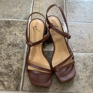 Brown Strappy Sandals
